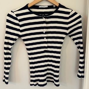 Doen striped henley xxs